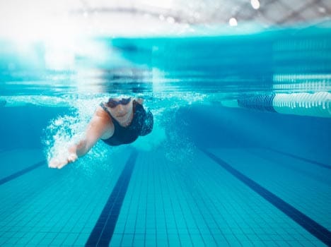 swimming pool will open in March