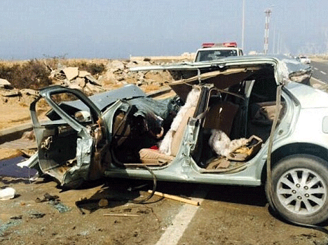 What happens when car crashes into camel