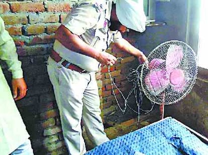 Painful death of child from electric current