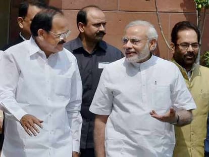 modi's silence on media's question 