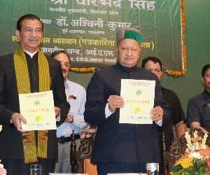 cm virbhadra singh statement over sca elections in colleges.