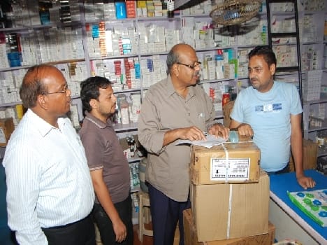 Divisional team caught illegal drugs warehouse