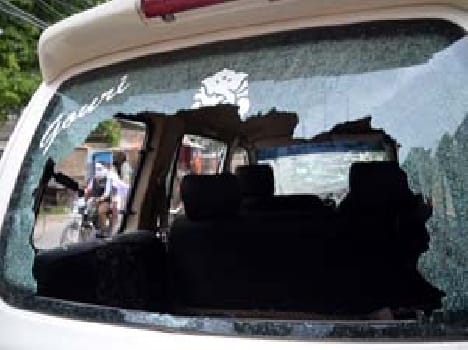 The security agency loggerheads , violence and sabotage