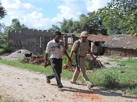 Many villagers fled due to fear of 