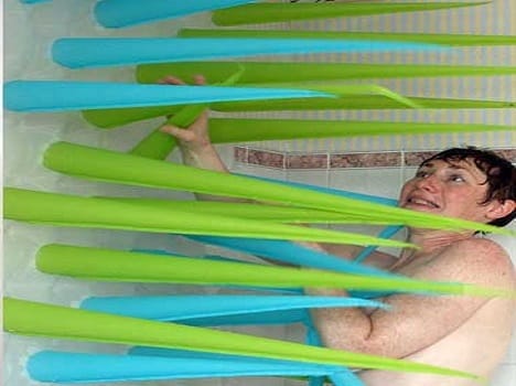 A shower that kicks you out after four minutes of bathing