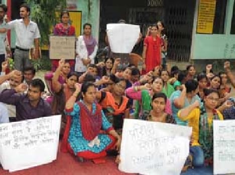 Honorarium for the trainee teachers protest