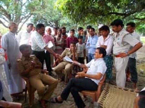 Village community land temple will be built