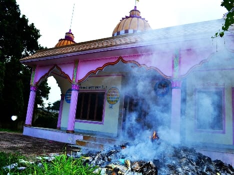 Asaram Ashram sabotage, arson