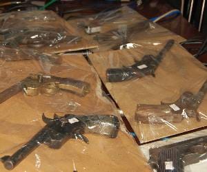 STF keeps an eye on Weapons supply. 
