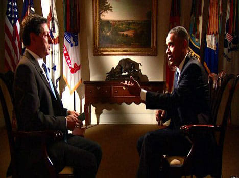 how is it experience about interview to obama