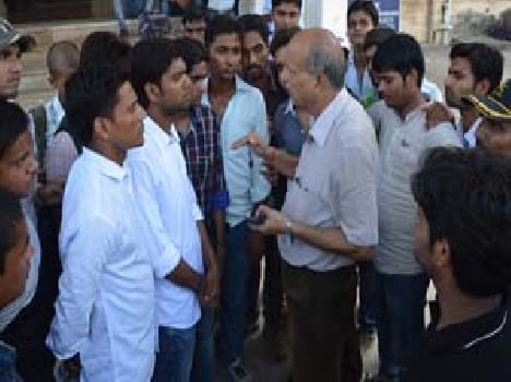 Governor NCC student will Guhr