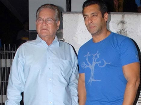 Salim Khan calls 'ignorant' Salman Khan's tweets