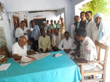 Complaint against youth in polic station