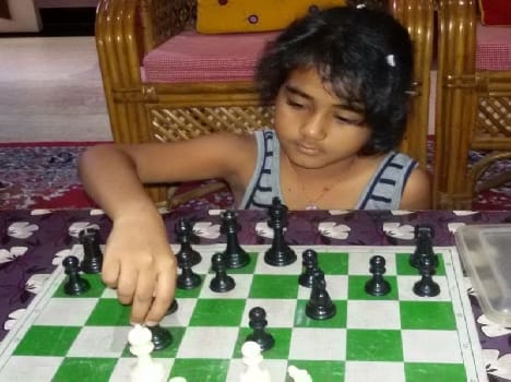 Aradya will participate in the national chess competition
