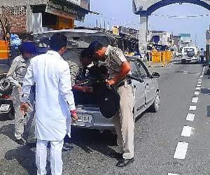 route diversion and security on independence day.