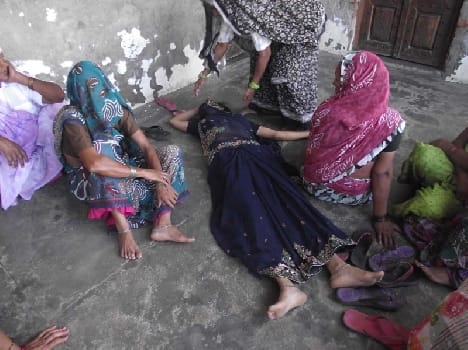 three died in an accident in mathura