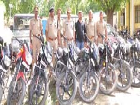 14 vehicles with theft arrested