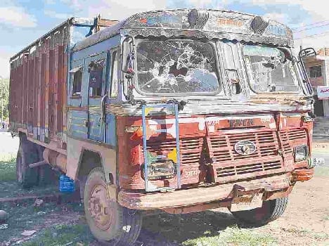 ruckus after accident