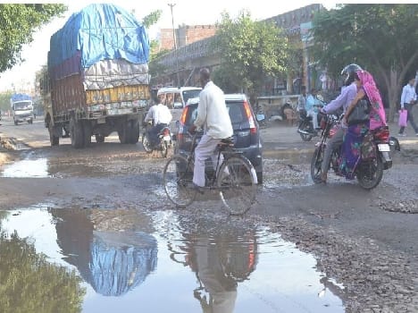 In the first rain 'flowing' millions