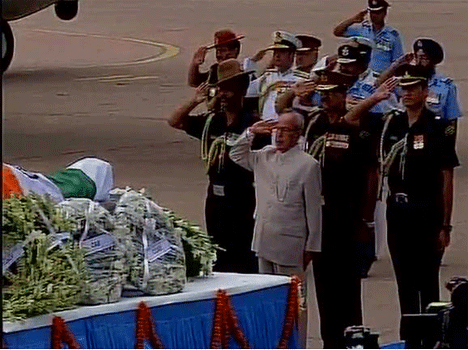 Prez and PM pays tribute to kalam