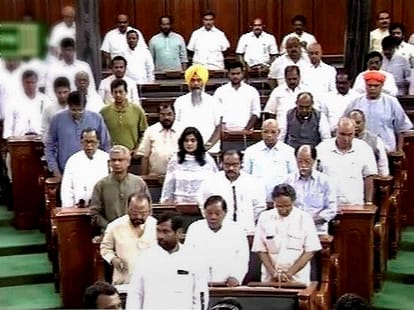 monsoon session washout and loss of exchequer