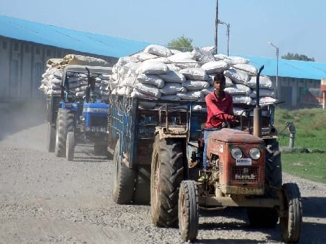 Illegal unloading of the transporters furore