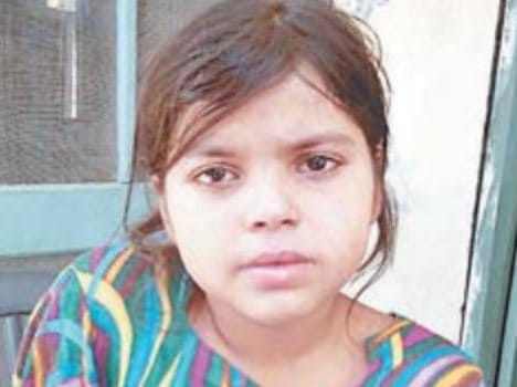 child labour issue, little girl brutally beated by family