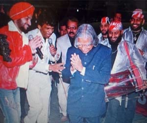 When kalam was dancing.