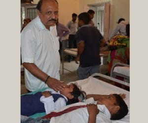 63 student ill in lucknow , all takes milk 