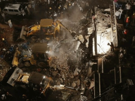 Building collapse in thane