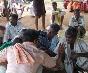 Protest against the ramayan and gita in chhatisgarh