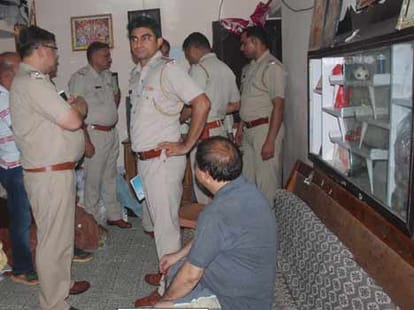 Double murder by husband in faridabad