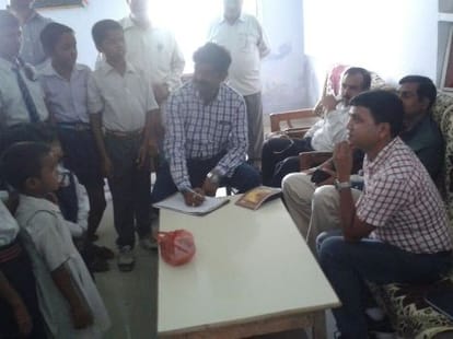 poisonous milk in midday meal