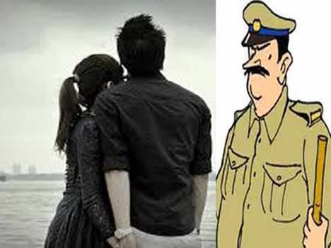 Woman's love laughed sleep, the police created a scattering.