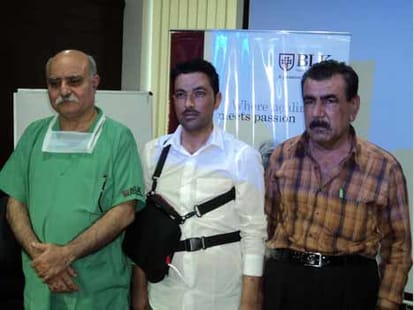 The artificial heart will beat in the chest of a man Kurdistan Delhi.