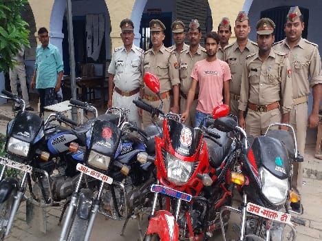 Inter Jnpdiy bike robber arrested Subash
