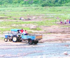 illegal mining in continue in aravali 
