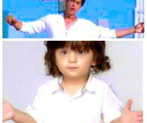 Abram copied shahrukh signature pose