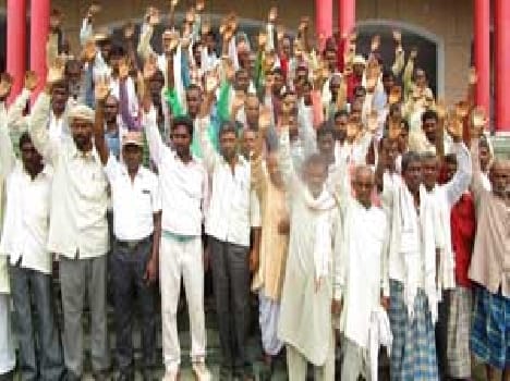 Demonstration against land encroachment