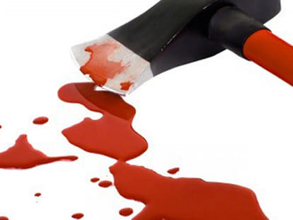 angry husband axed to her wife in allahabad