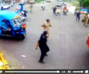 drunk driver crushed policeman in haridwar.