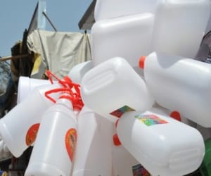 plastic bottle ban on haridwar ghat.