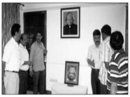 A few days before the death of the kalam was able to get hints!
