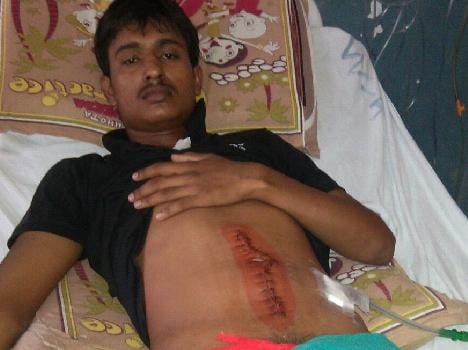 molestation with girl in ITI campus, stabbed to brother's friend