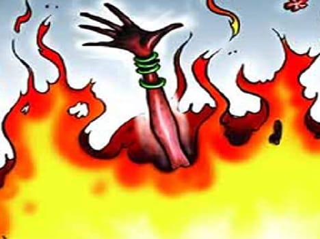 Girl immolation on molestation 