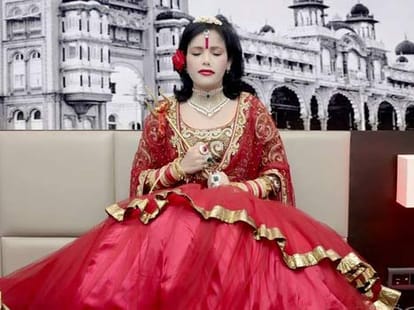 radhey maa became unconscious by talking with media