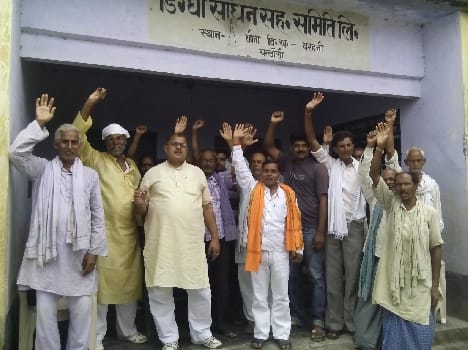 Farmers demonstrate