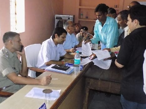 Instead of staff officer Solved the Public Issues