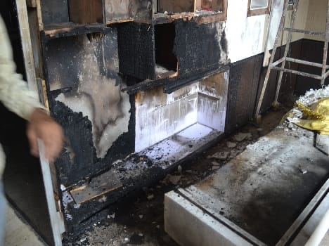 Jewellery showroom in the loss of millions of fires