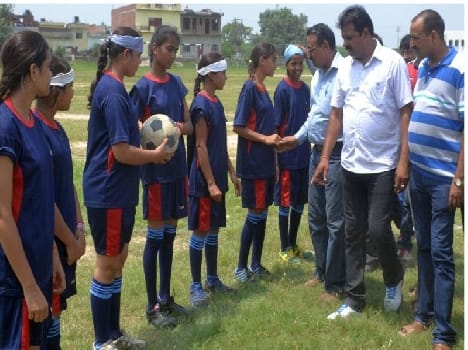 Soccer: Girls category winner in Aligarh